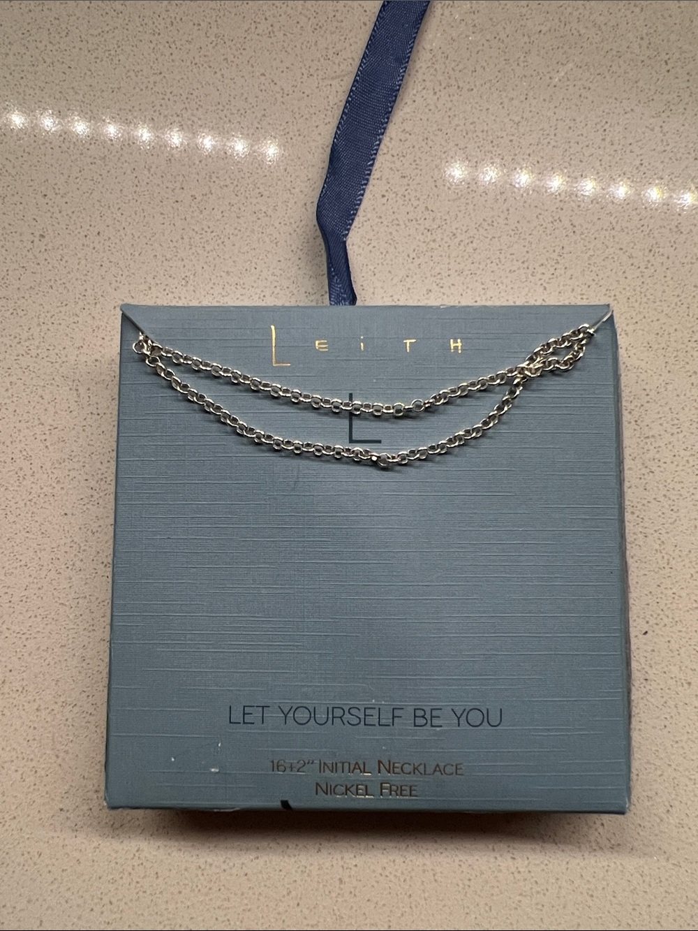 Leith  Necklace in Silver Tone